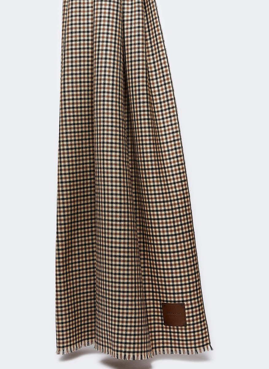 Шал от 100% вълна Weekend Max Mara Wkaquantum