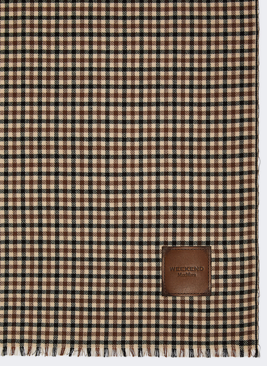 Шал от 100% вълна Weekend Max Mara Wkaquantum
