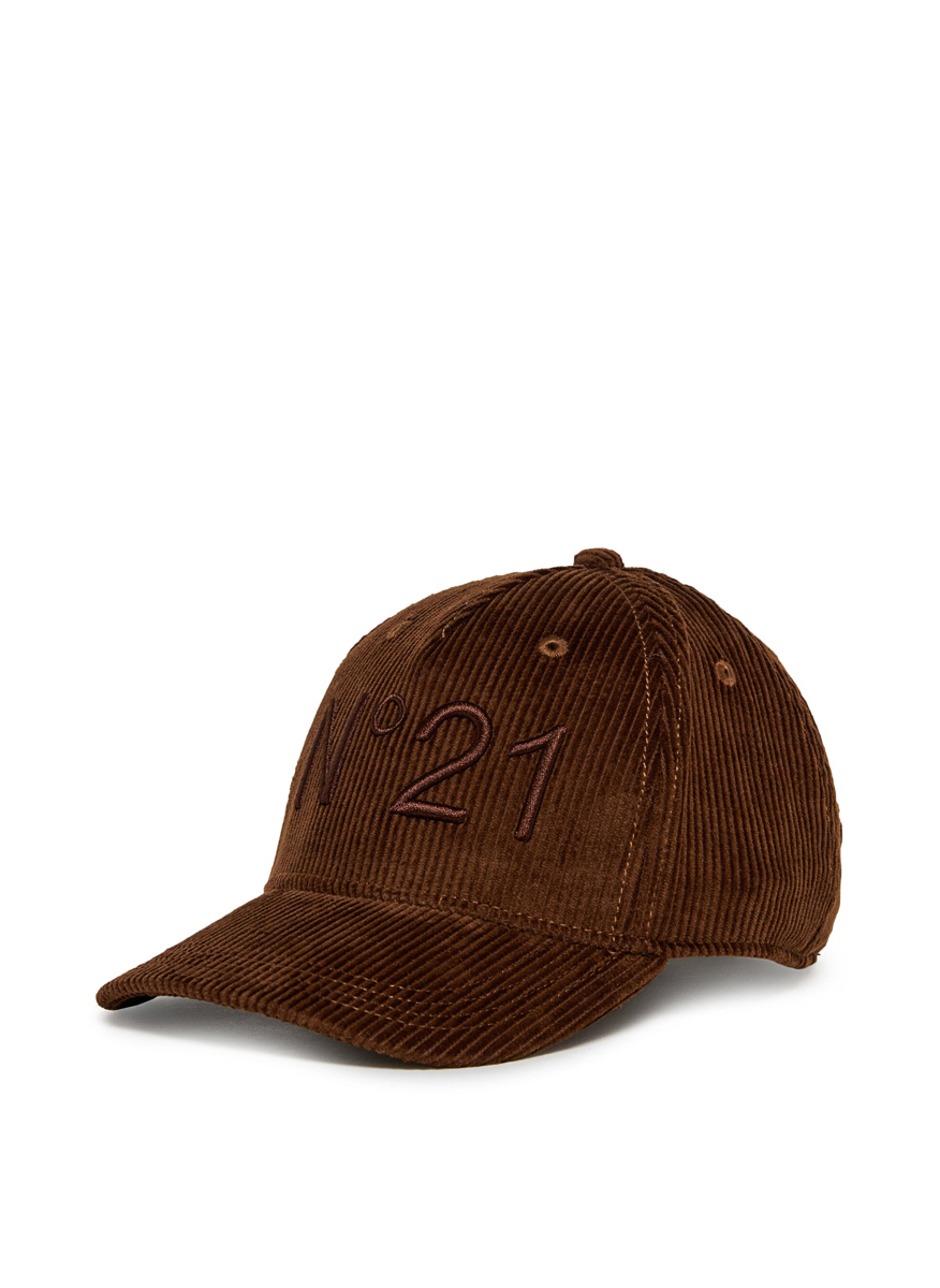 Nº21 Kids corduroy baseball hat