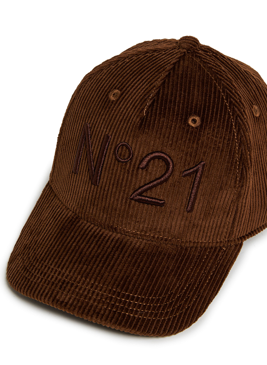 Nº21 Kids corduroy baseball hat