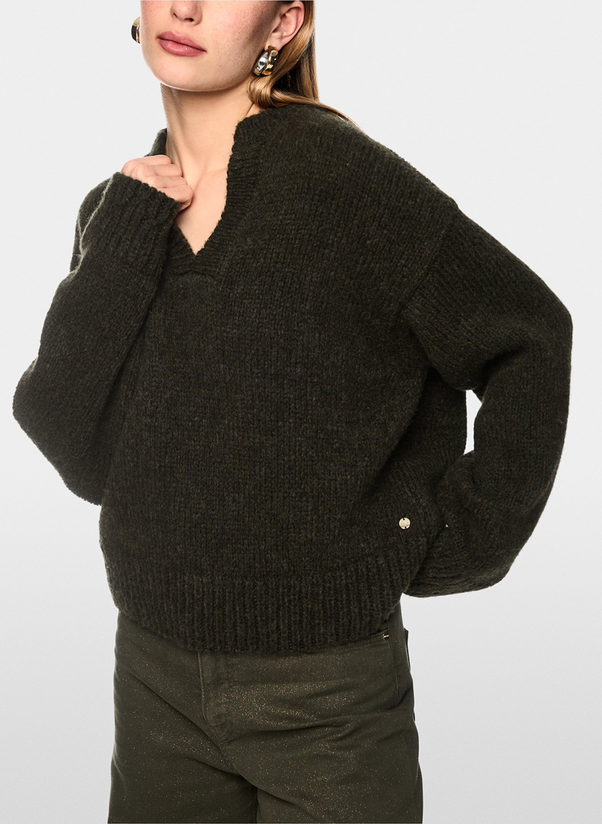 Пуловер с алпака Marc Cain Collections