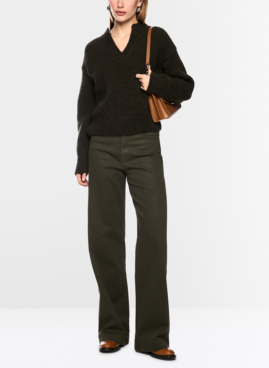 Пуловер с алпака Marc Cain Collections