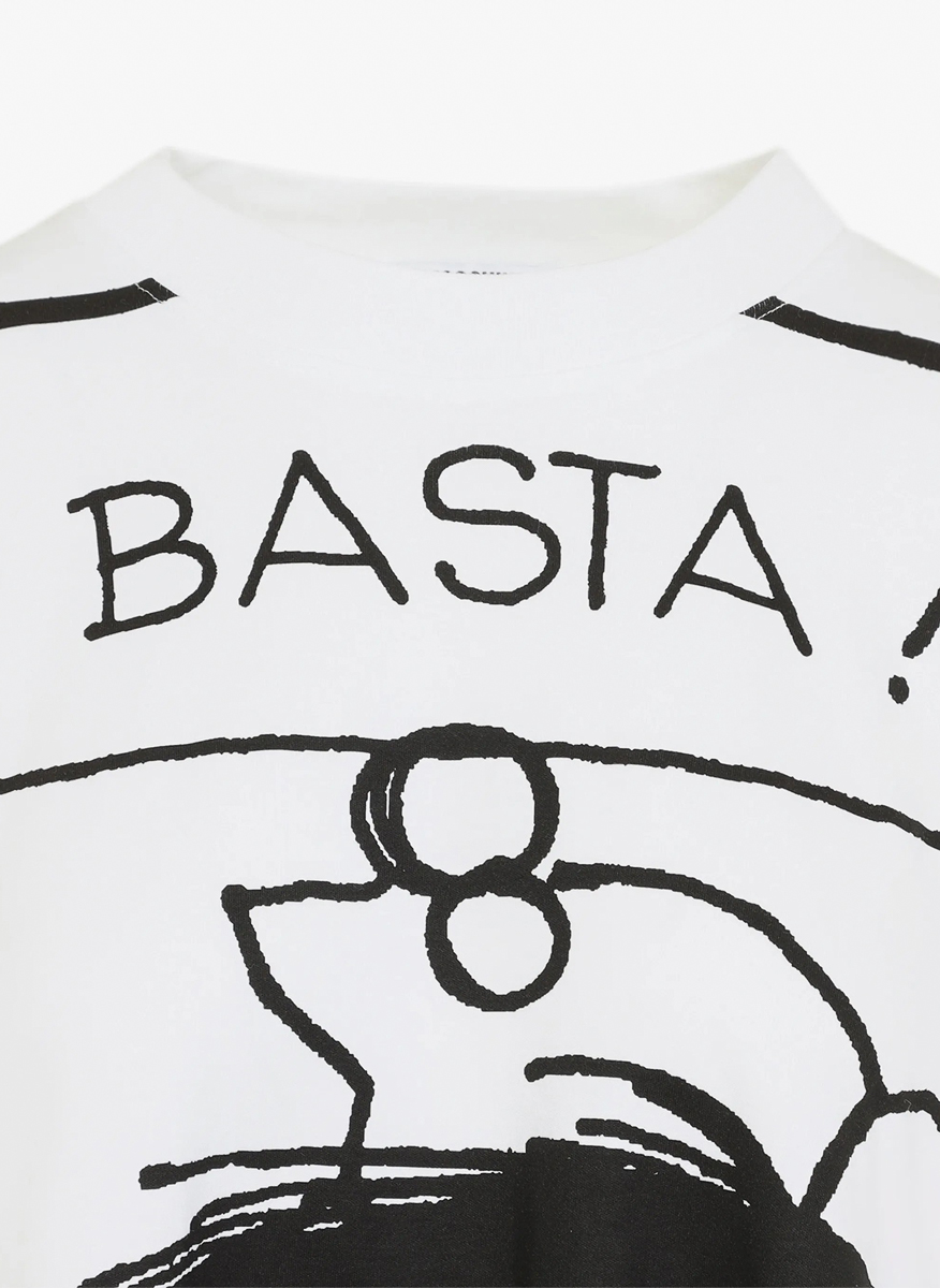 T-shirt рокля с 'Mafalda' принт Moschino