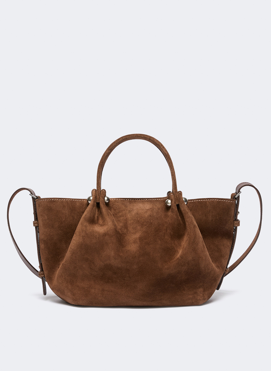 Велурена чанта Weekend Max Mara Wkario