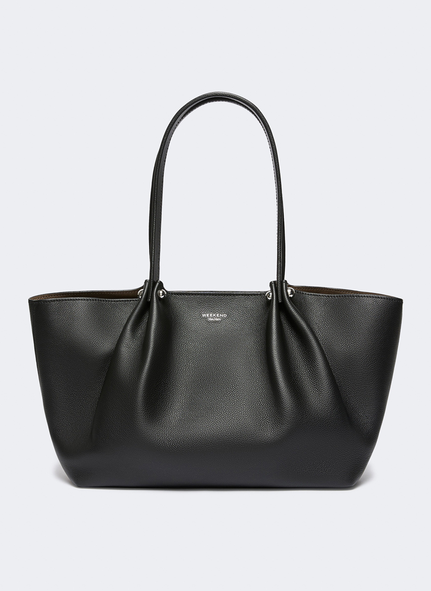 Кожена чанта Weekend Max Mara Wkasatira