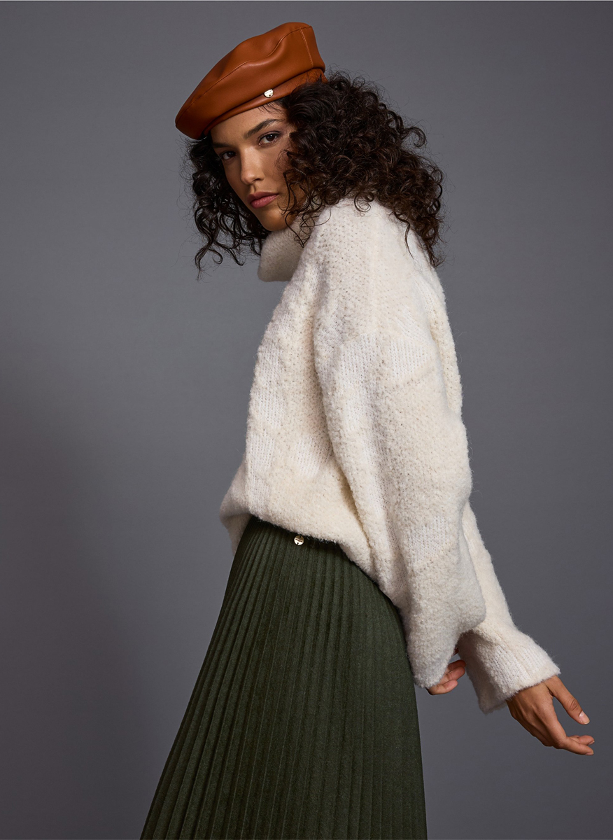 Пуловер с алпака 'Fluffy jumper' Marc Cain Collections