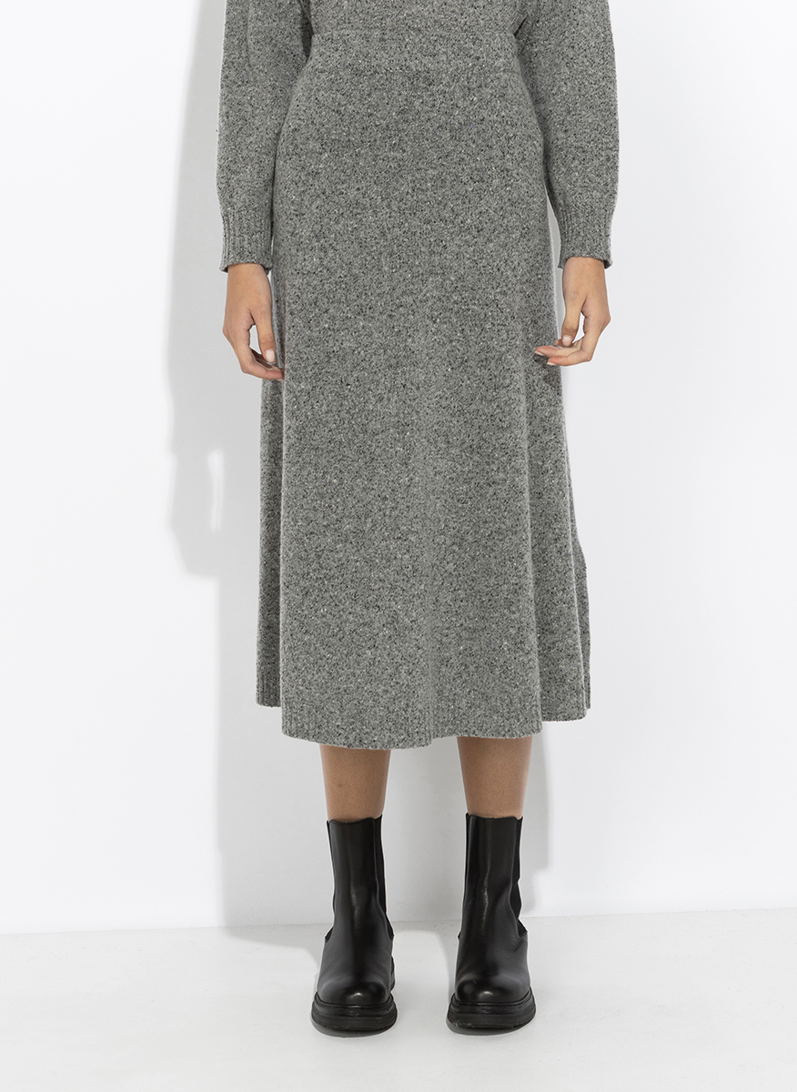 Пола от вълна и коприна Weekend Max Mara Wkdaloa