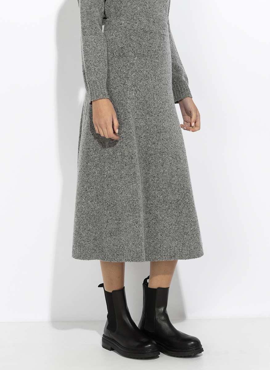 Пола от вълна и коприна Weekend Max Mara Wkdaloa