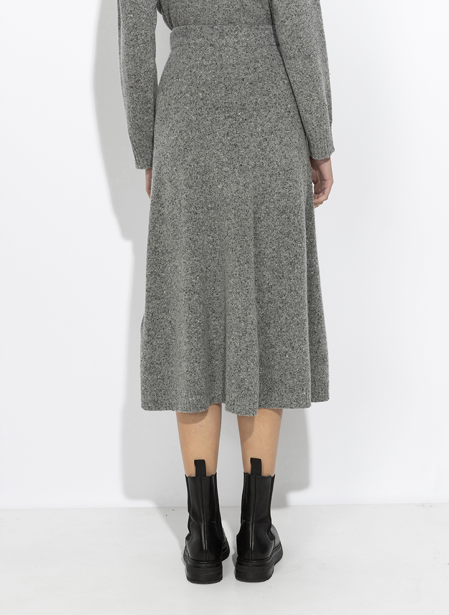 Пола от вълна и коприна Weekend Max Mara Wkdaloa