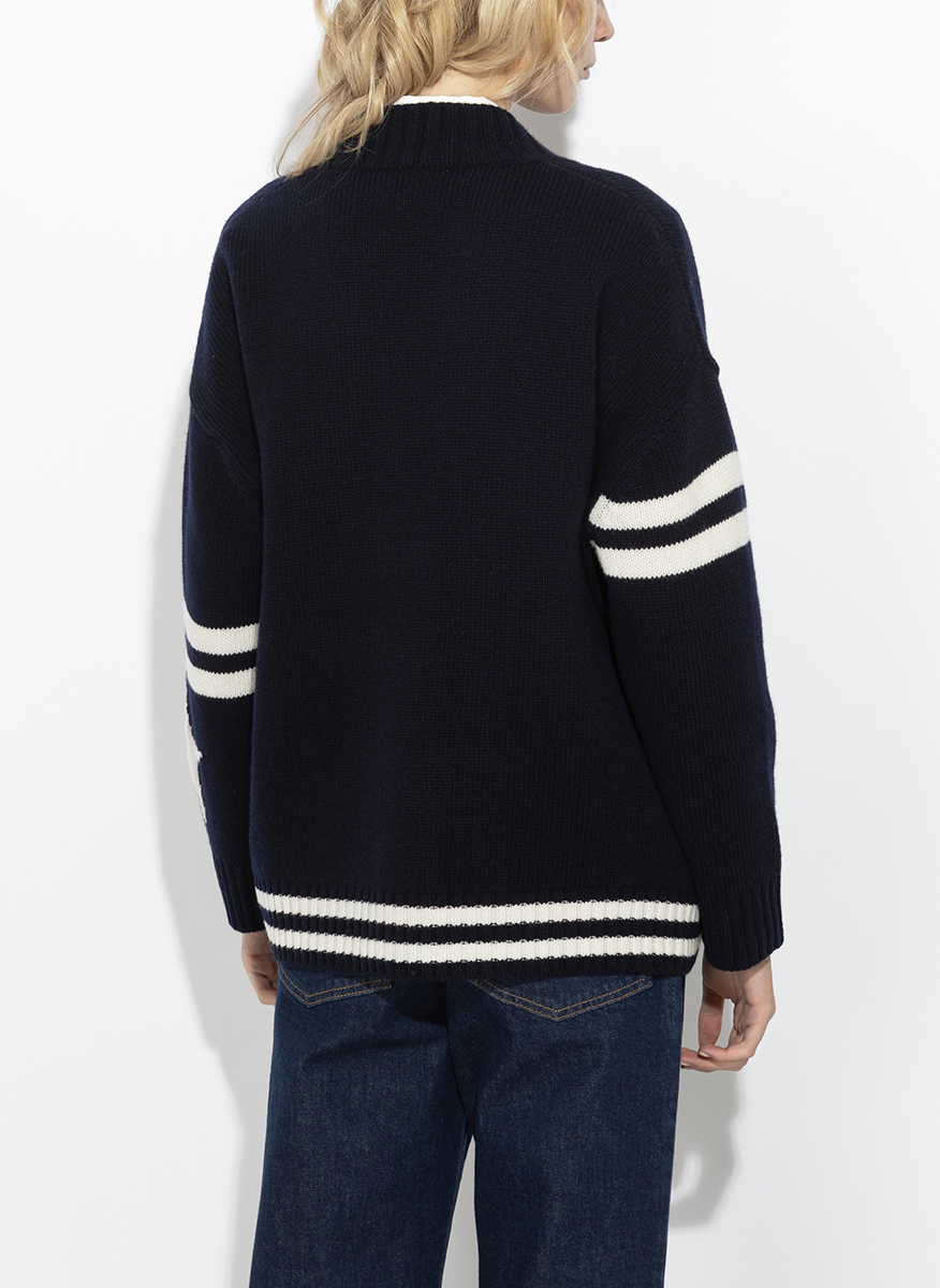 Жилетка от жакард с вълна Weekend Max Mara Wkdbelgio