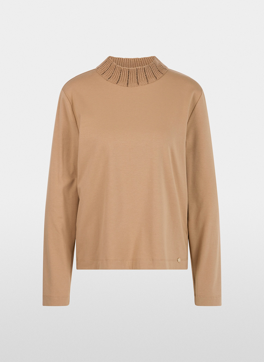 Marc Cain Collections blouse with pearl details