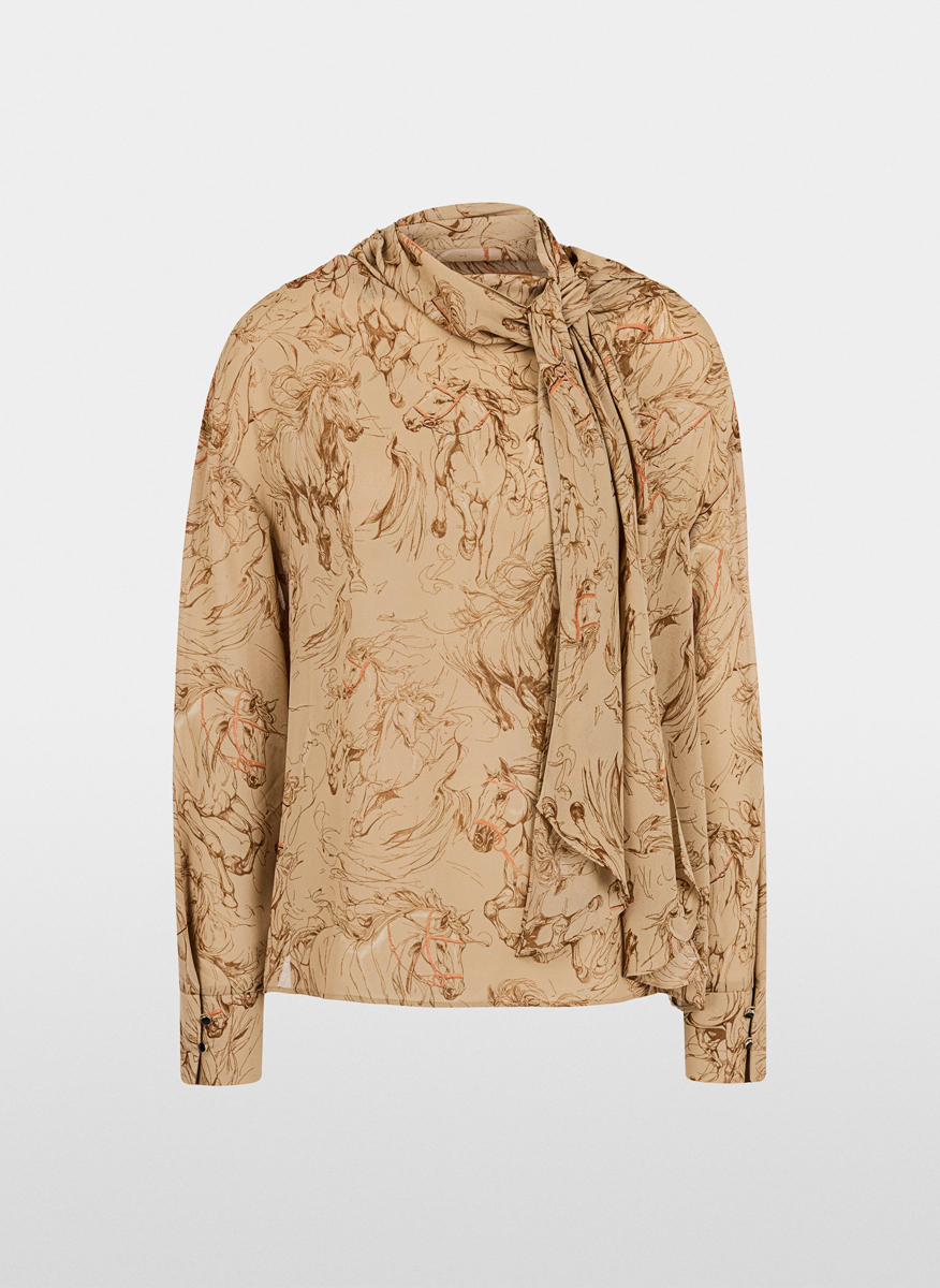 Блуза с панделка Marc Cain Collections