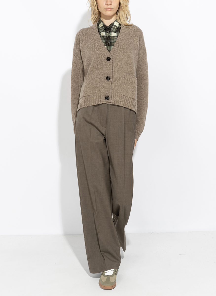 Жилетка от фина вълна Weekend Max Mara Wkdfilmato