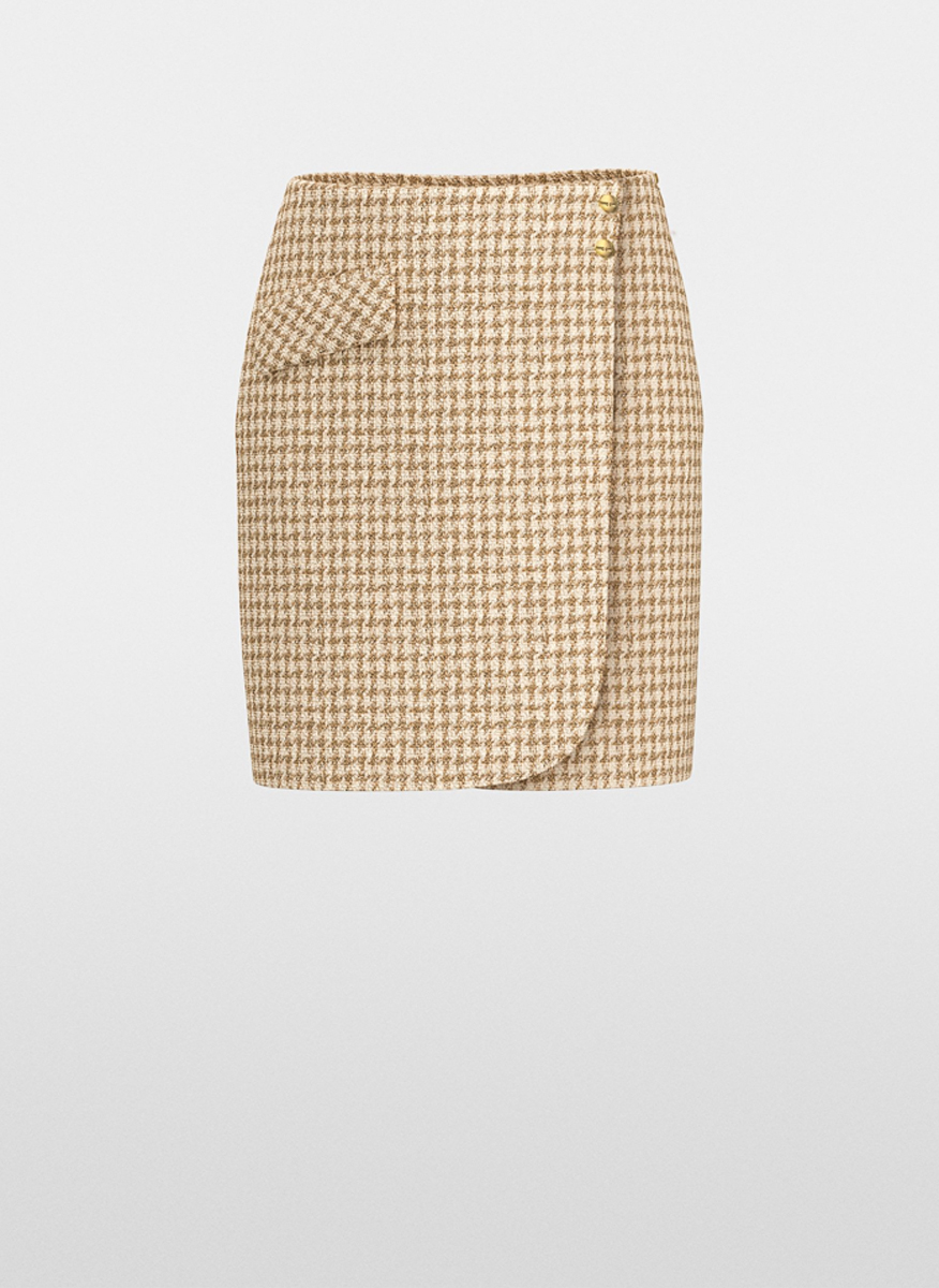 Мини пола 'Houndstooth' Marc Cain Collections