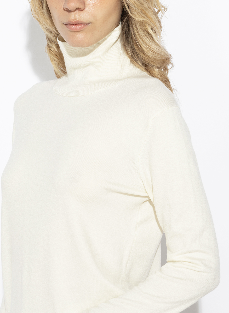 Пуловер с вълна и коприна Weekend Max Mara Wkdkiku