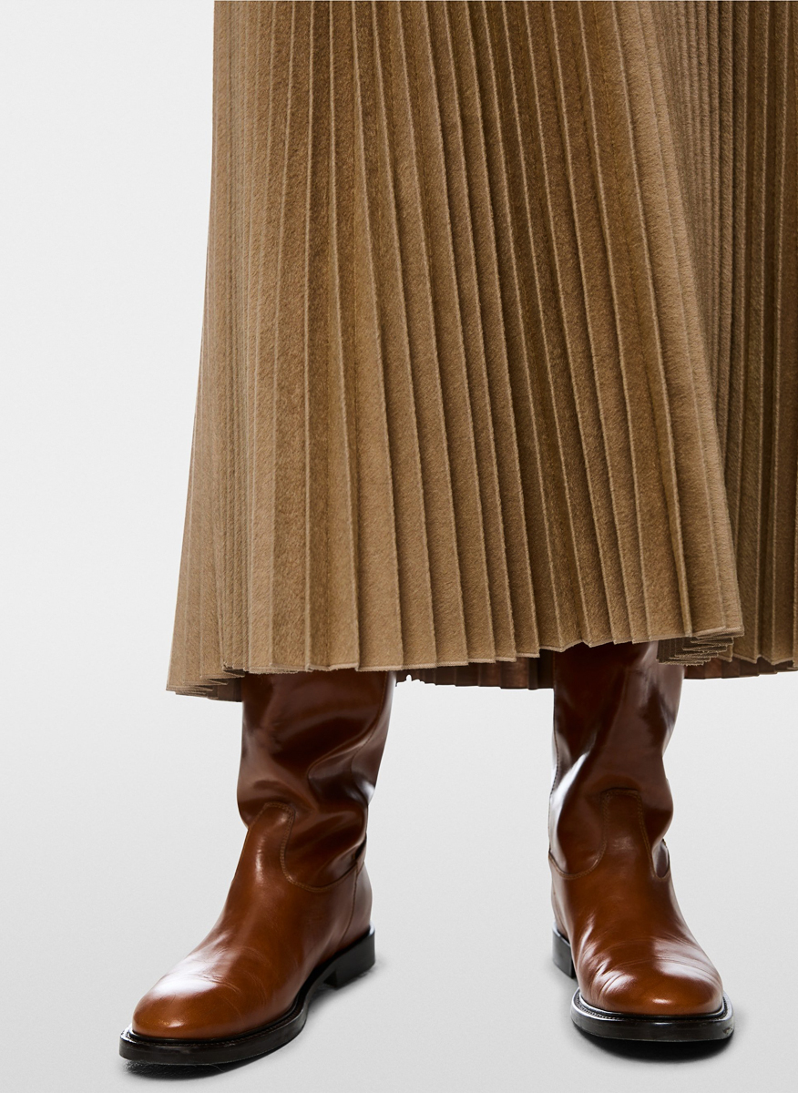 Плисирана пола с вълна Marc Cain Collections