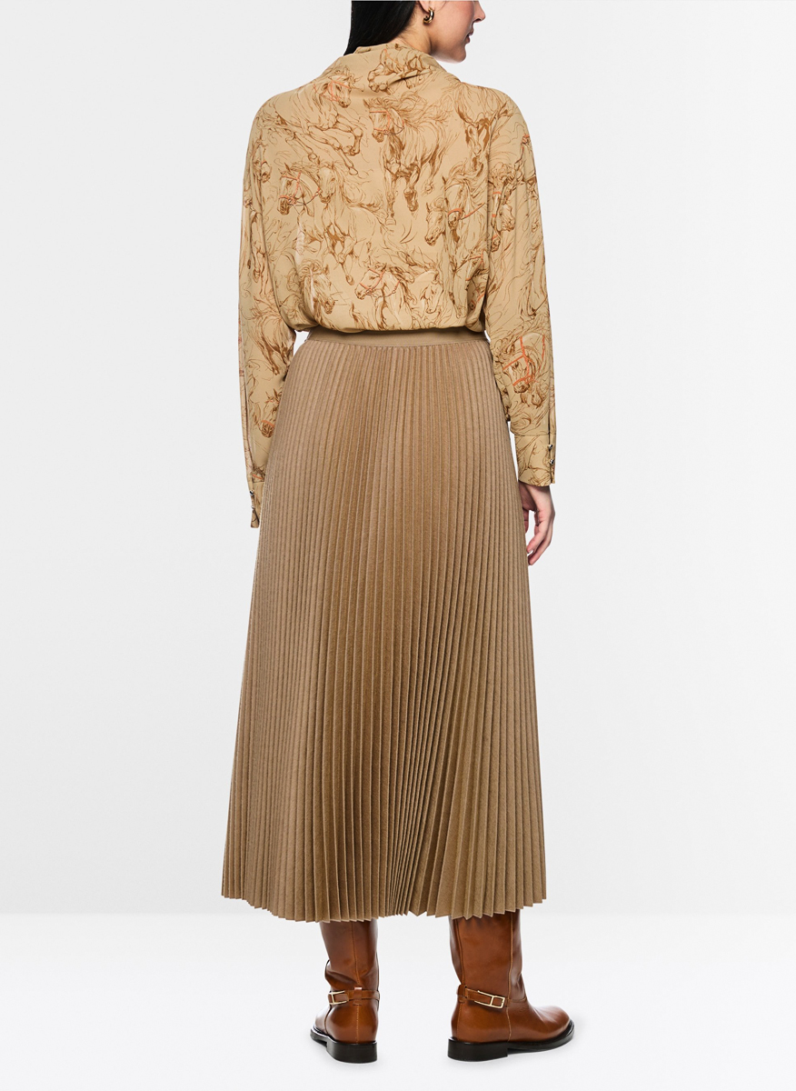 Плисирана пола с вълна Marc Cain Collections