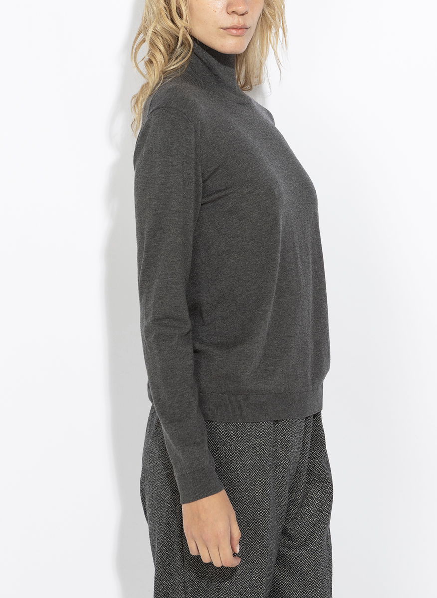 Пуловер с вълна и коприна Weekend Max Mara Wkdkiku