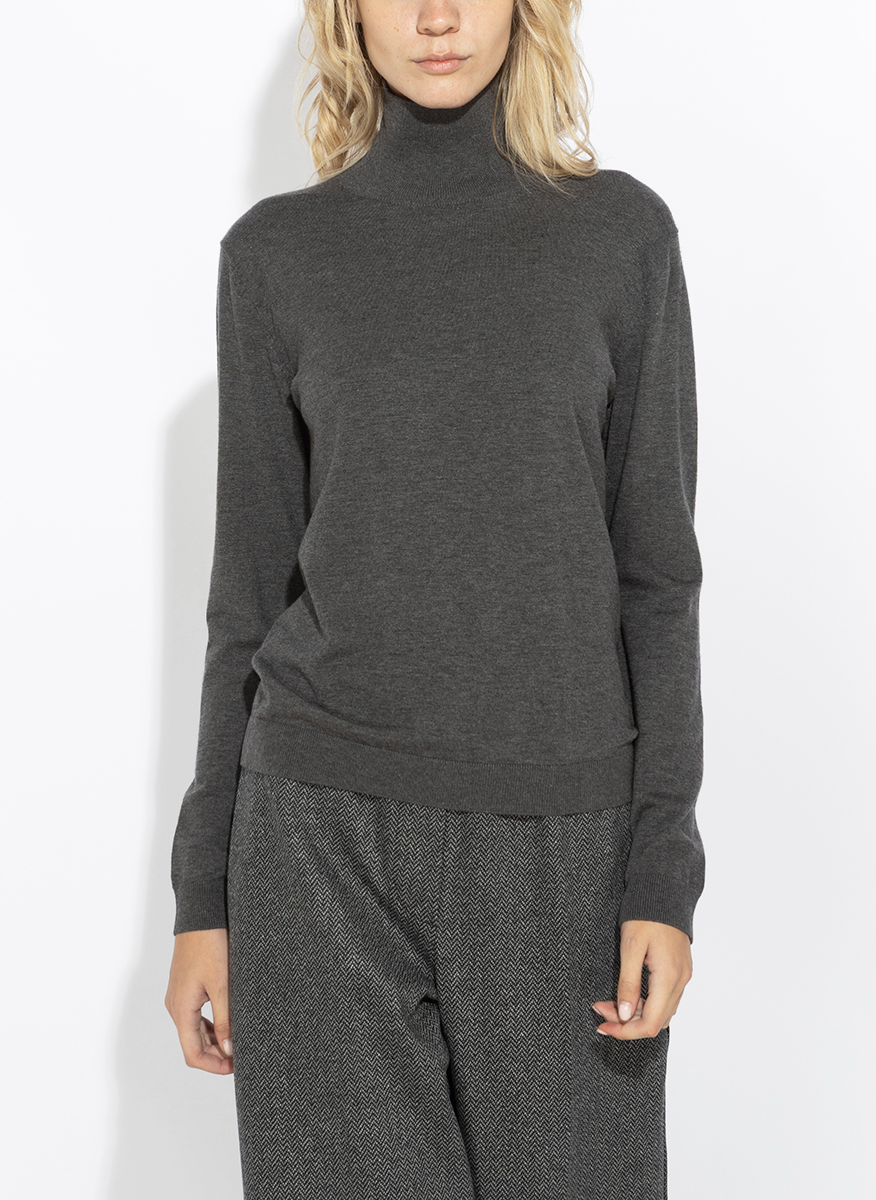 Пуловер с вълна и коприна Weekend Max Mara Wkdkiku