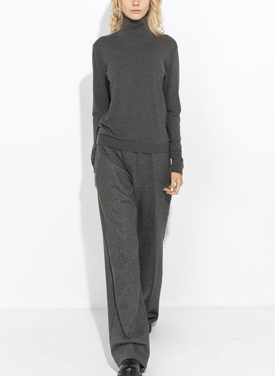 Пуловер с вълна и коприна Weekend Max Mara Wkdkiku
