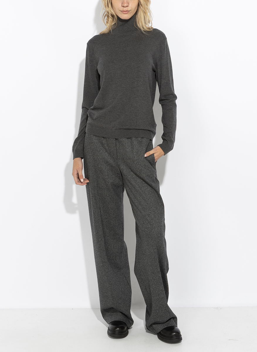 Пуловер с вълна и коприна Weekend Max Mara Wkdkiku