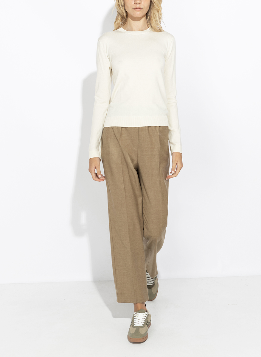 Пуловер с вълна и коприна Weekend Max Mara Wkdsicilia