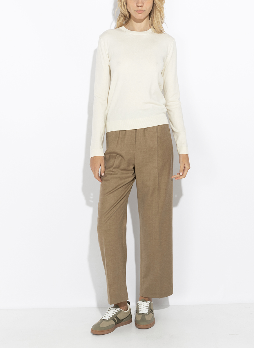 Пуловер с вълна и коприна Weekend Max Mara Wkdsicilia