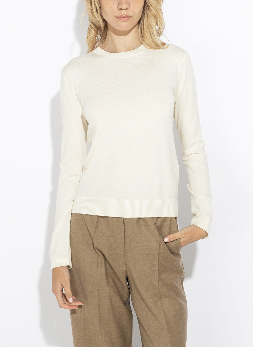Пуловер с вълна и коприна Weekend Max Mara Wkdsicilia
