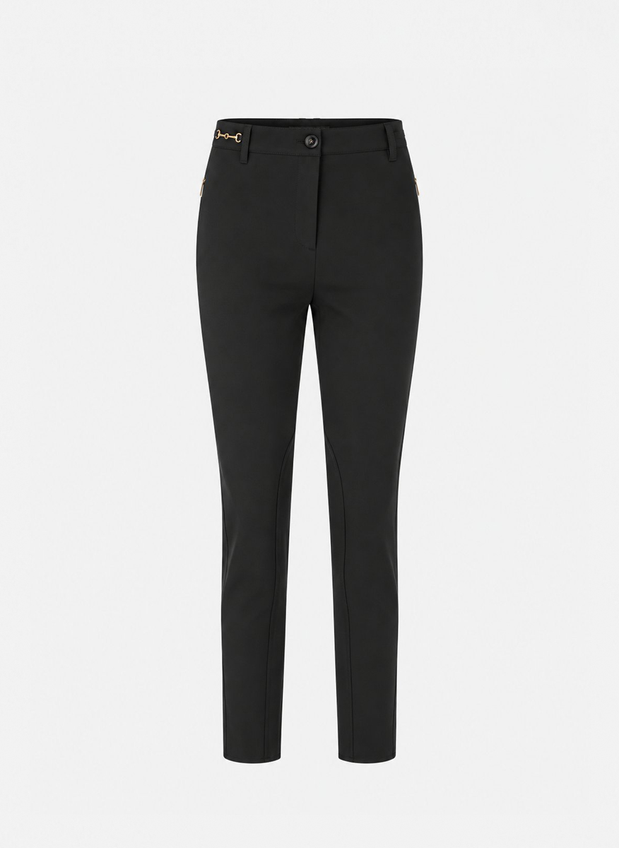 Marc Cain Collections 'Silea' trousers with metal details