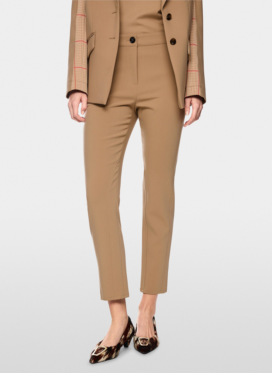 Marc Cain Collections 'Silea' trousers with metal details