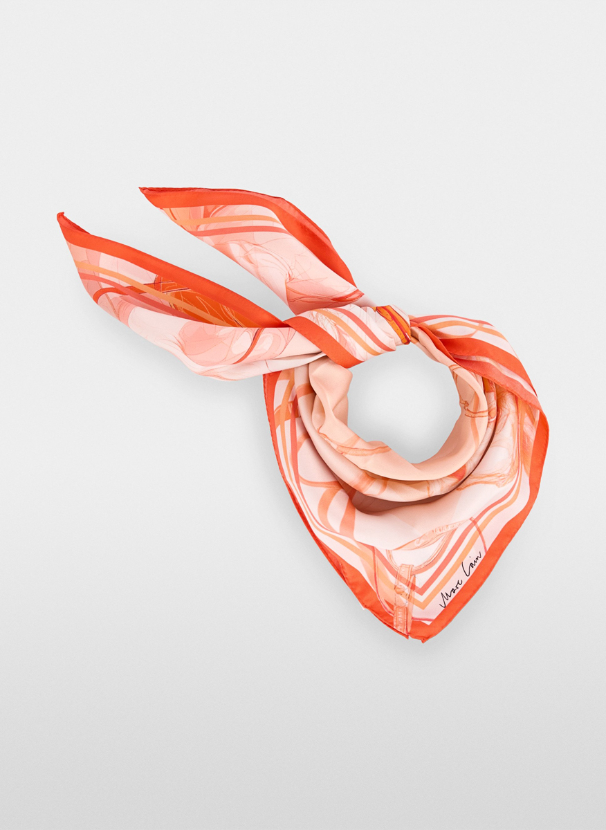 Marc Cain Collections scarf with print