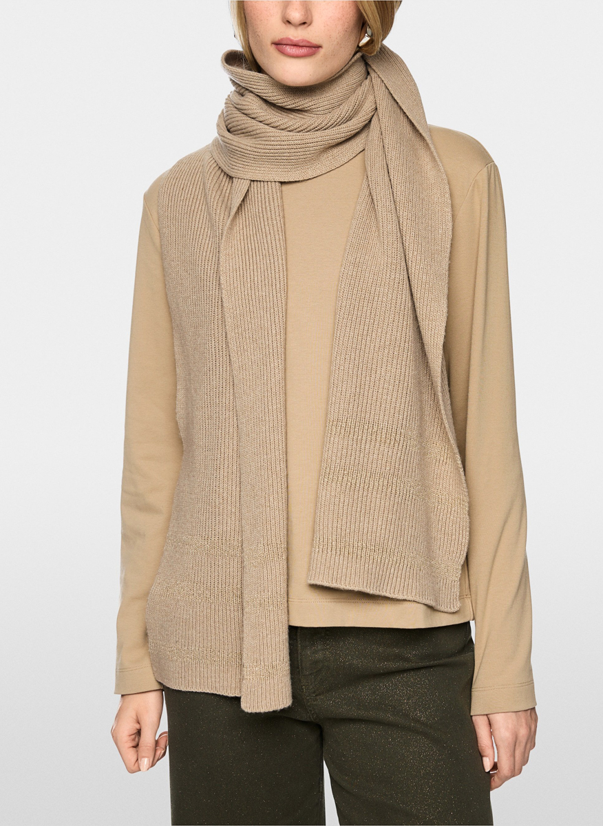 Marc Cain Collections wool blend scarf