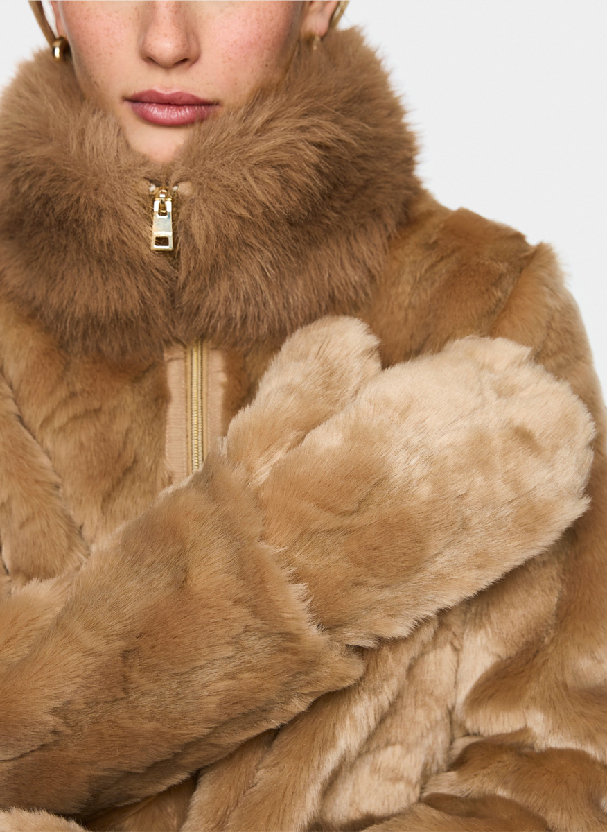 Ръкавици 'Faux fur' Marc Cain Collections
