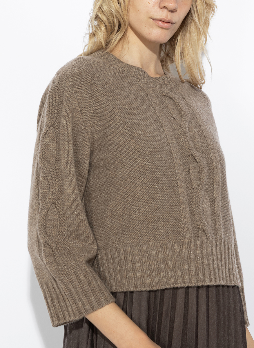 Вълнен комплект с плисиран дизайн Weekend Max Mara Wkdcalco