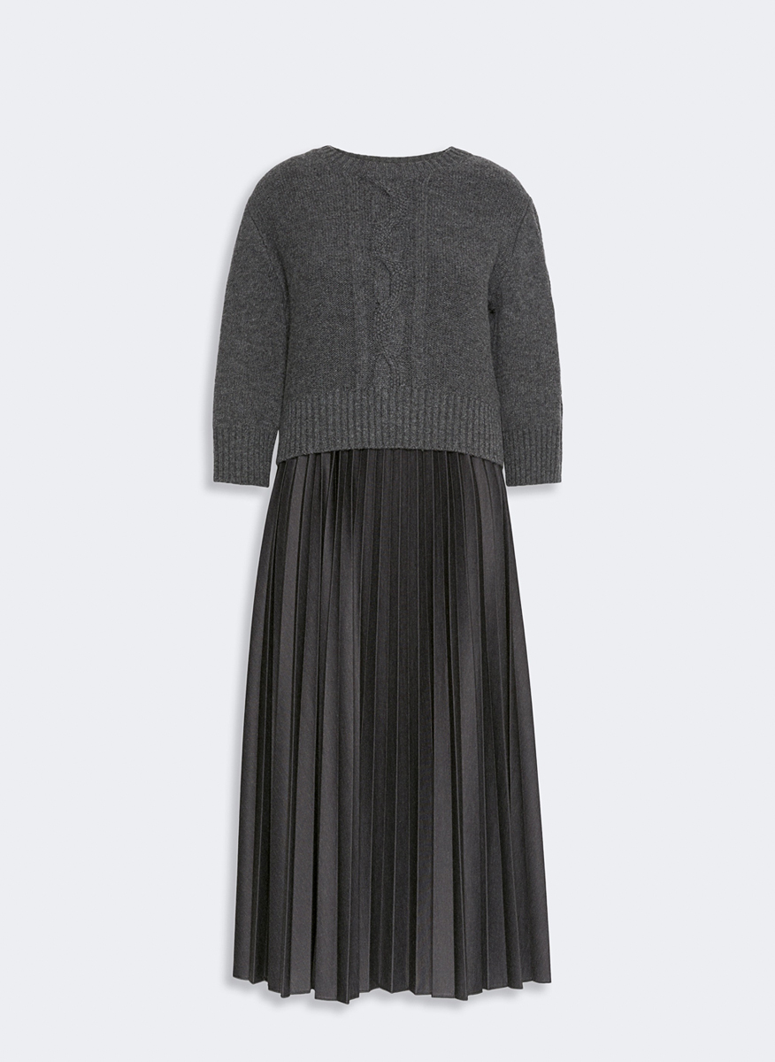 Вълнен комплект с плисиран дизайн Weekend Max Mara Wkdcalco