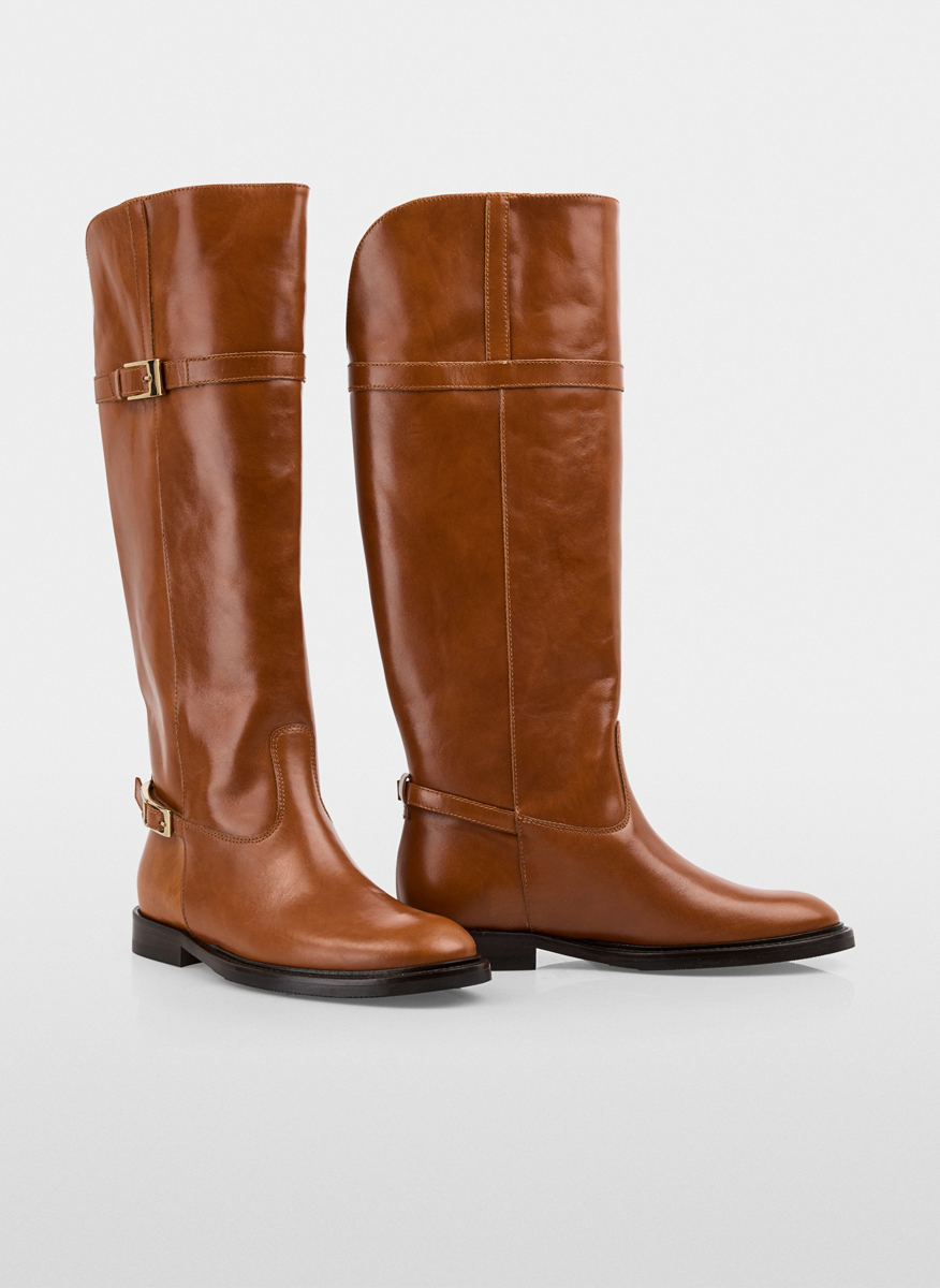Кожени ботуши Marc Cain Collections
