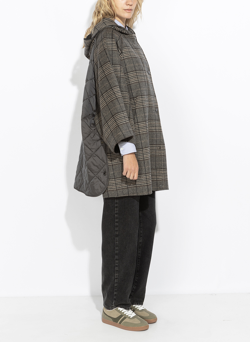 Палто с капитониран мотив Weekend Max Mara Wkdseggio