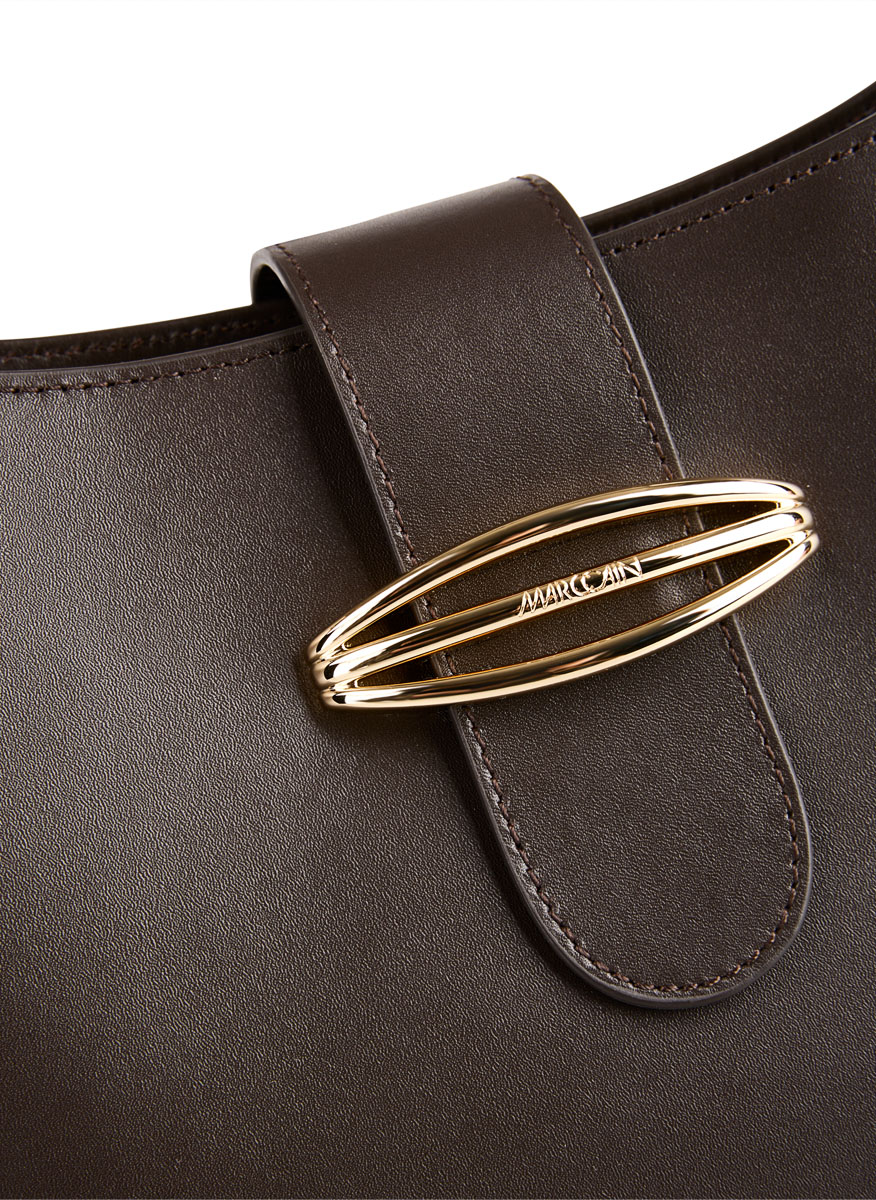 Кожена чанта 'Timeless style' Marc Cain Collections