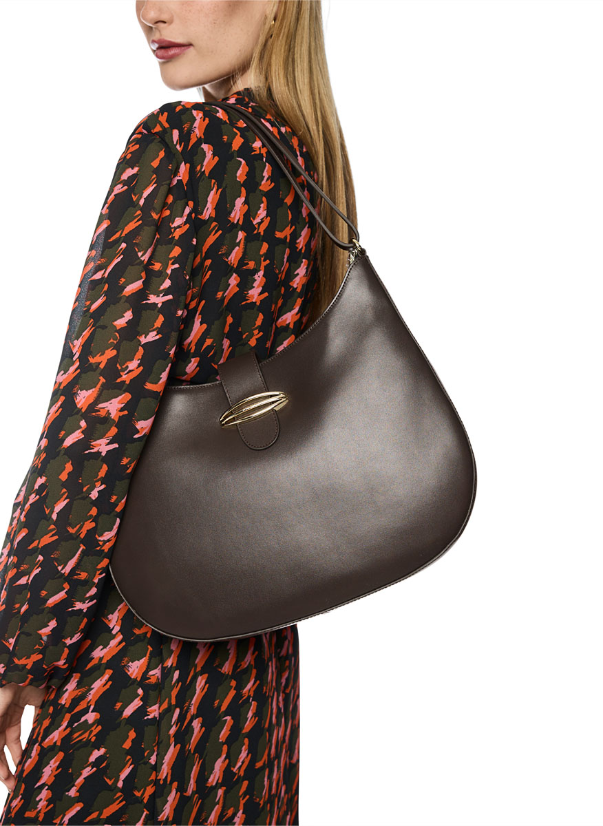Кожена чанта 'Timeless style' Marc Cain Collections
