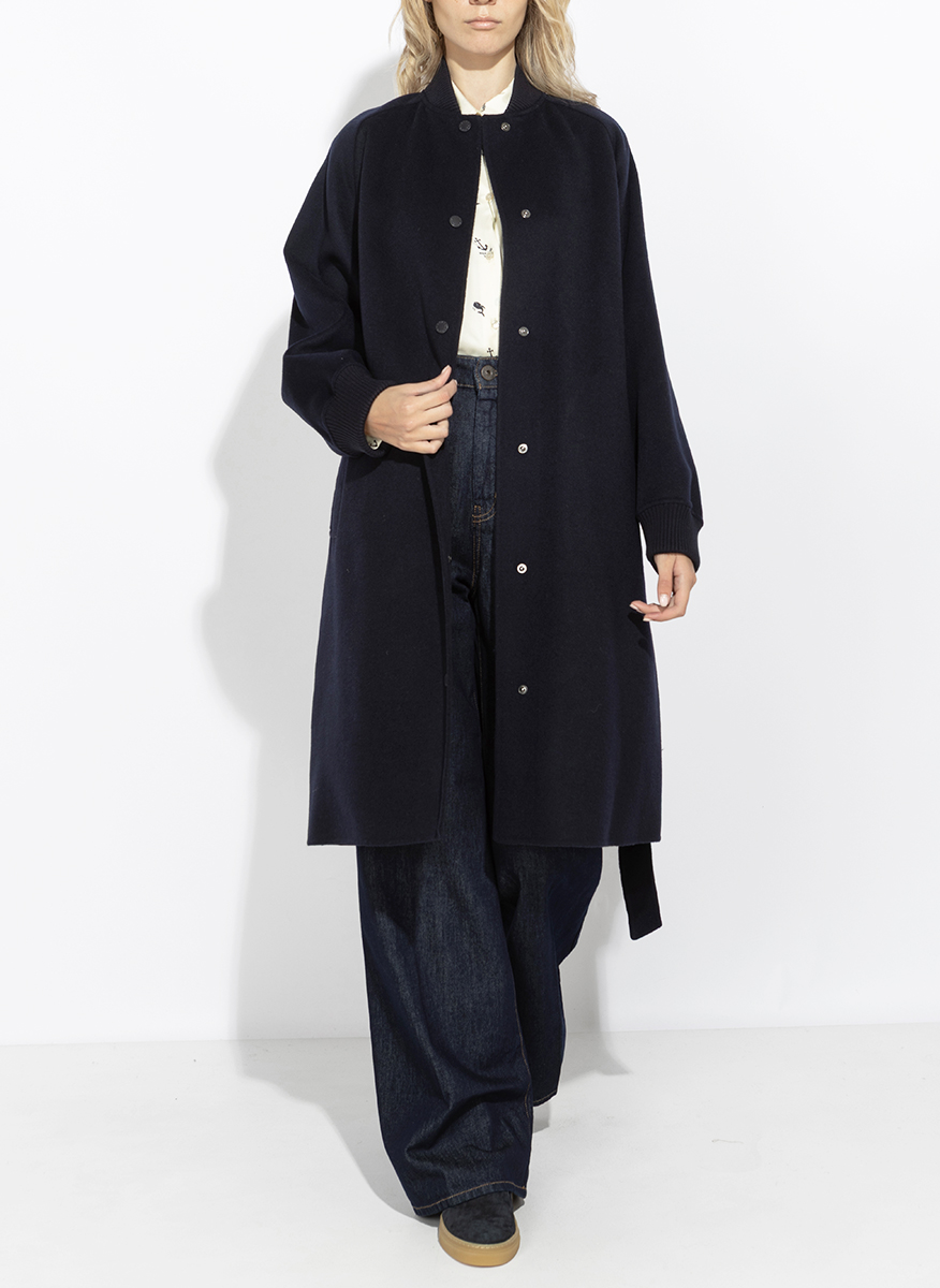 Палто с капитониран мотив Weekend Max Mara Wkdabbono