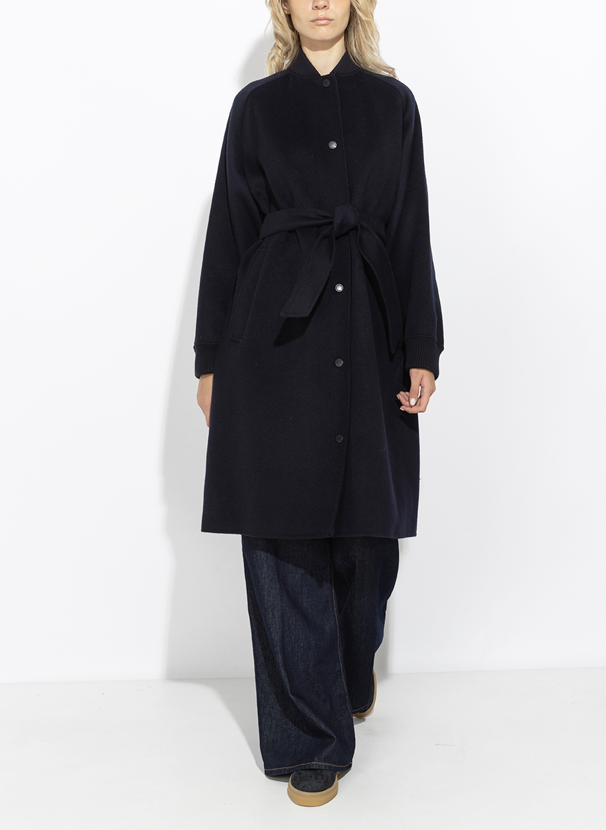Палто с капитониран мотив Weekend Max Mara Wkdabbono