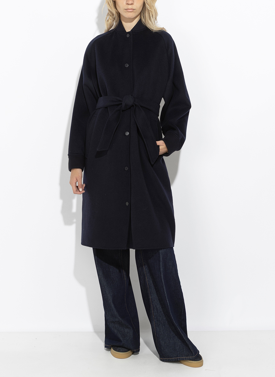 Палто с капитониран мотив Weekend Max Mara Wkdabbono