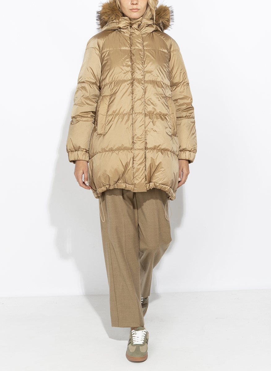 Двулицева парка с 'Water repellent' обработка Weekend Max Mara Wkdanfora