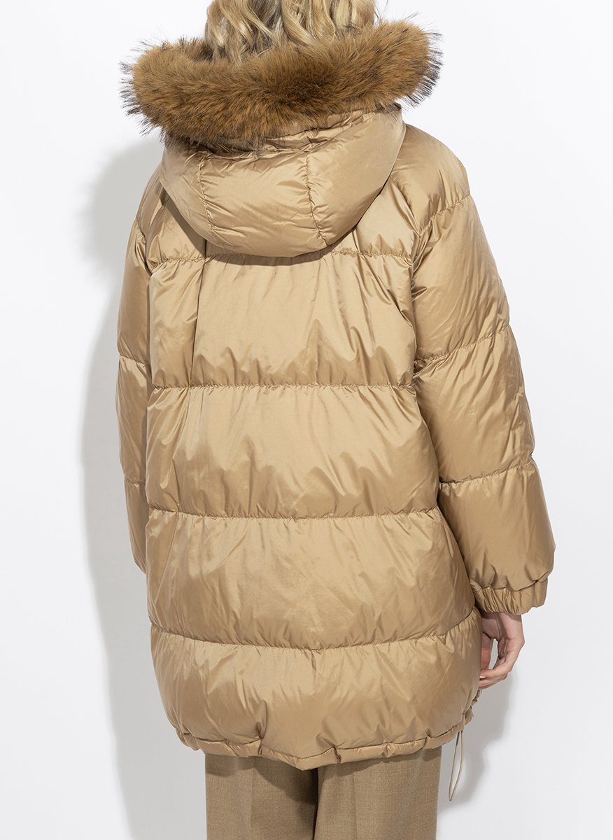 Двулицева парка с 'Water repellent' обработка Weekend Max Mara Wkdanfora