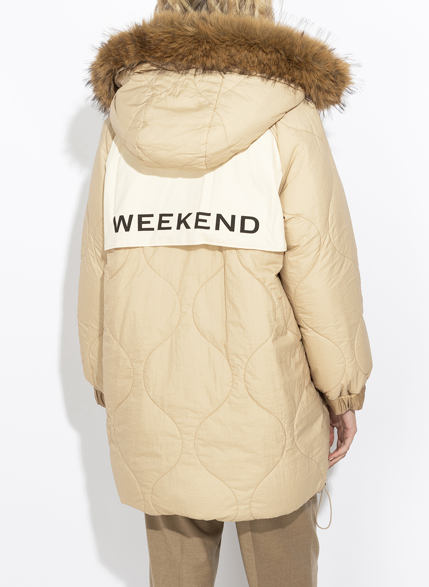Двулицева парка с 'Water repellent' обработка Weekend Max Mara Wkdanfora