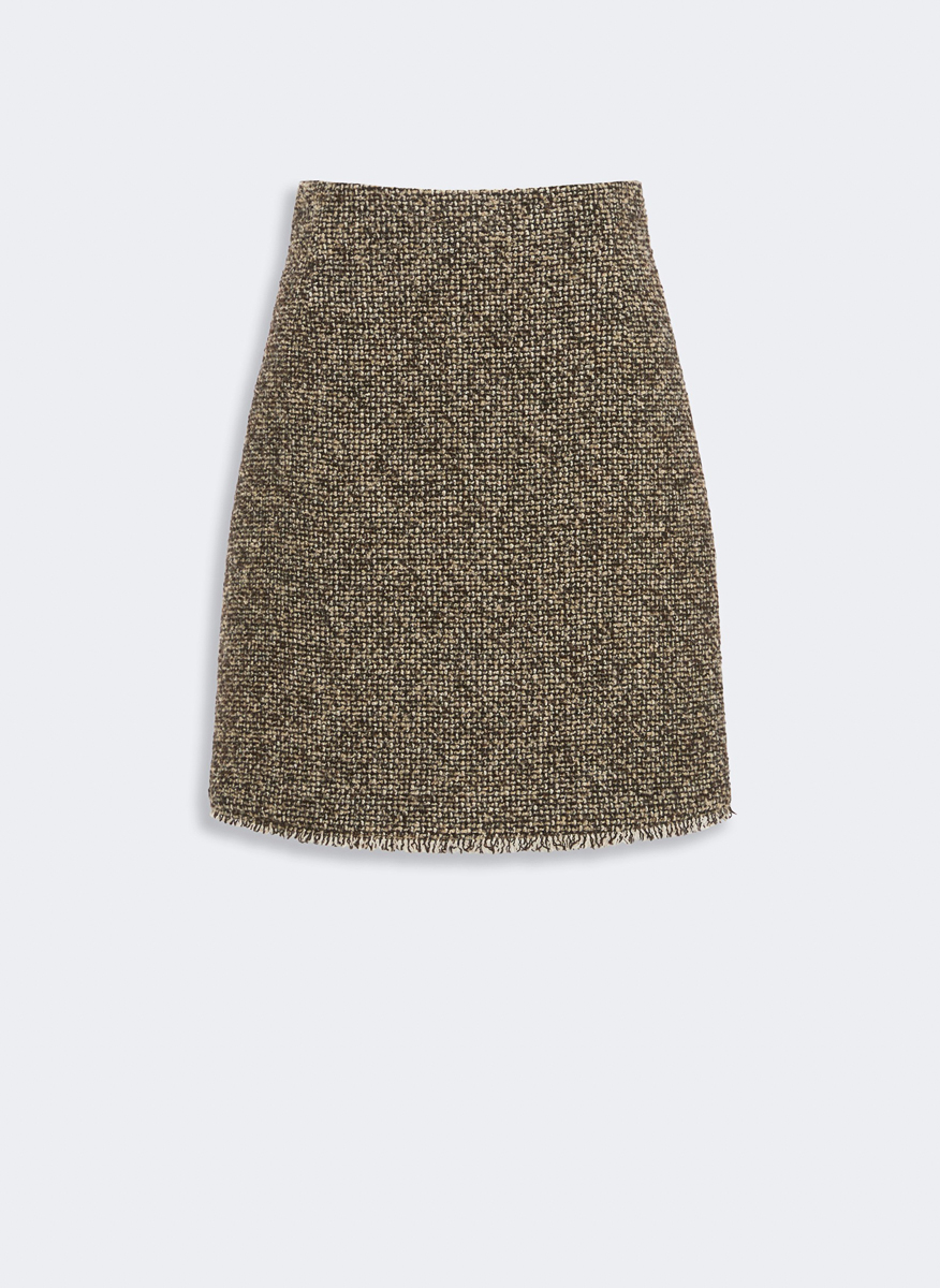 Пола от вълнен 'Tweed' Weekend Max Mara Wkdabetaia