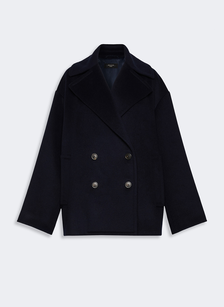 Късо палто от фина вълна Weekend Max Mara Wkdalpe