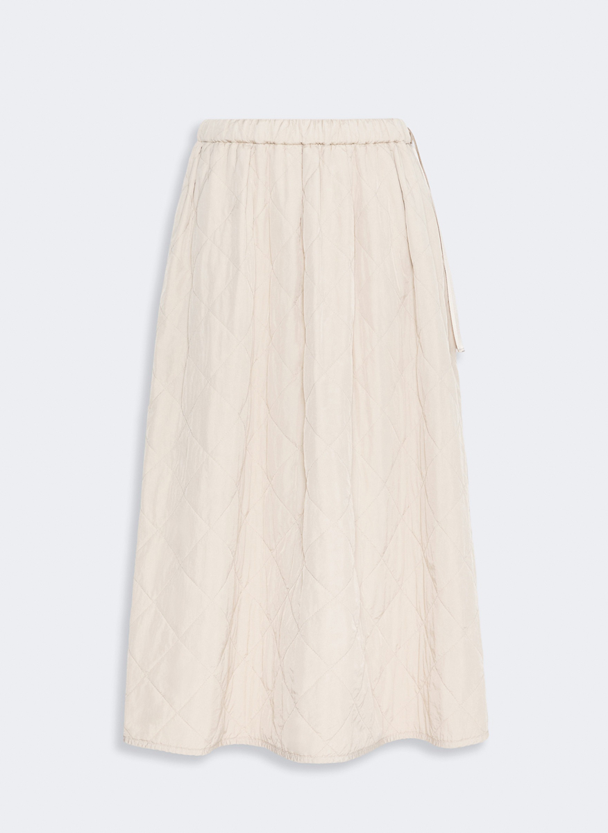 Weekend Max Mara Wkdbriose quilted midi skirt