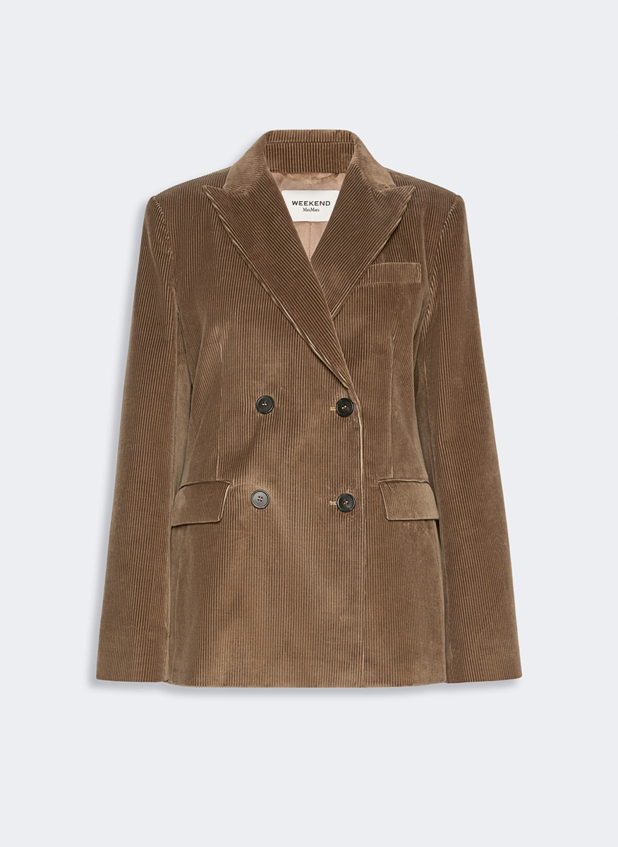 Сако от рипсено кадифе Weekend Max Mara Wkdkatanga