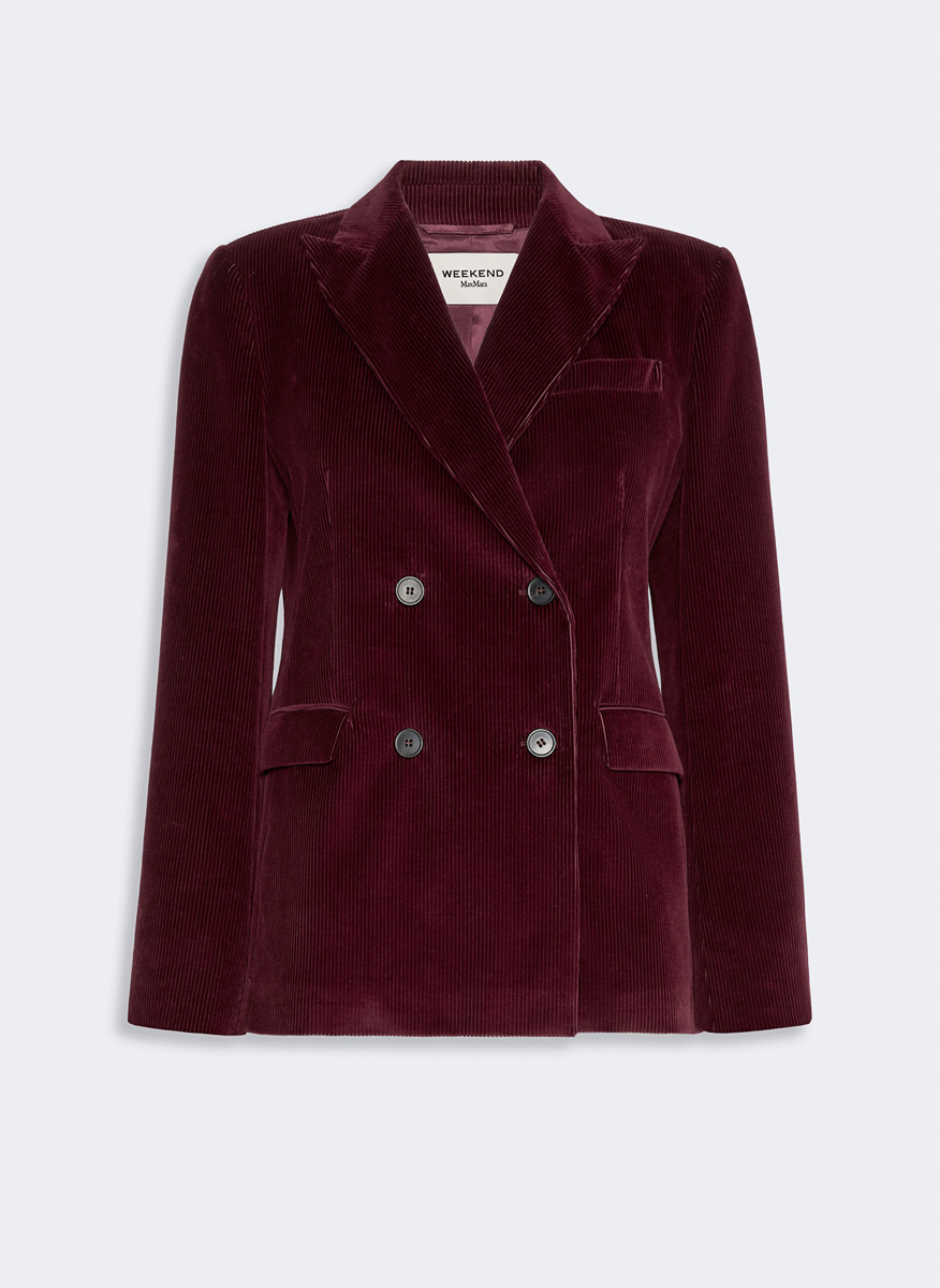 Сако от рипсено кадифе Weekend Max Mara Wkdkatanga